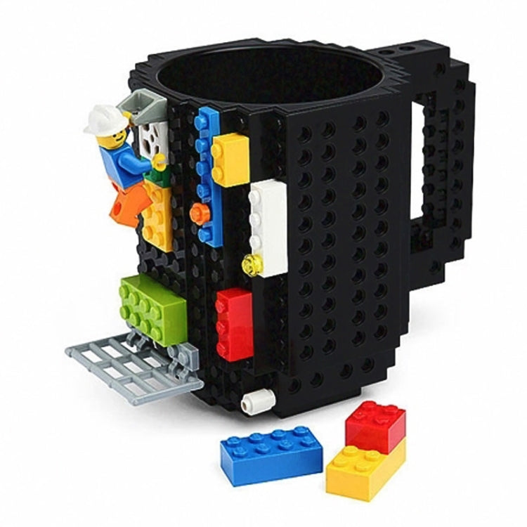 Building Blocks Design Creative Milk Mug Coffee Cup Build-on Brick Drinking Water Holder