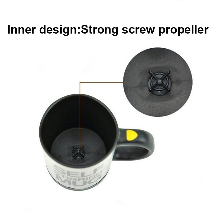 400ml Mugs Automatic Electric Self Stirring Mug Cup Coffee Milk Mixing Mug Smart Stainless Steel Juice Mix Cup Drinkware
