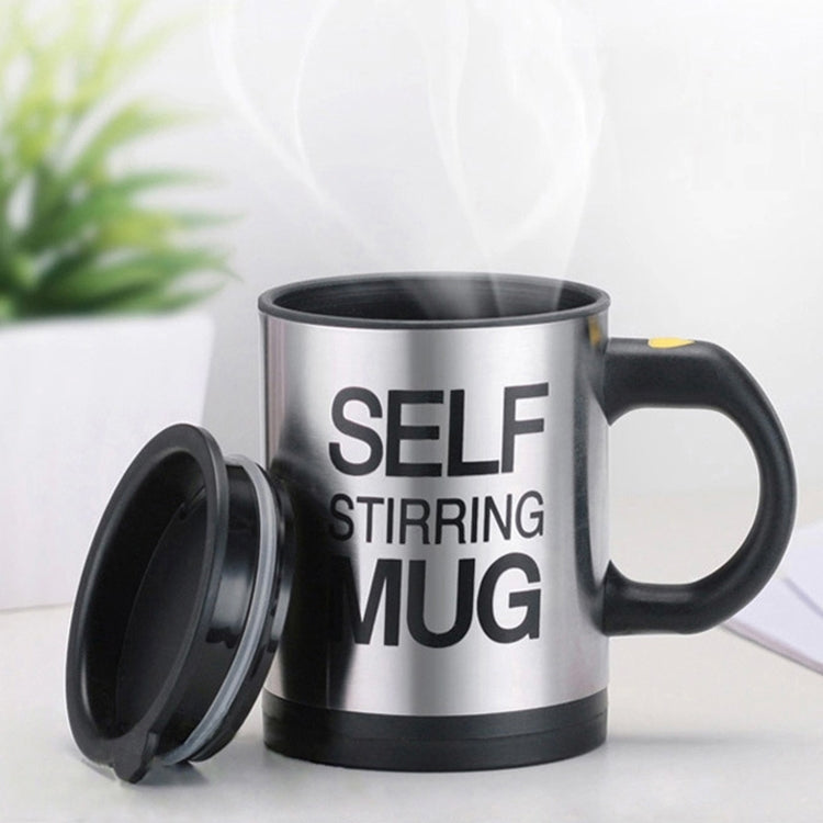 400ml Mugs Automatic Electric Self Stirring Mug Cup Coffee Milk Mixing Mug Smart Stainless Steel Juice Mix Cup Drinkware
