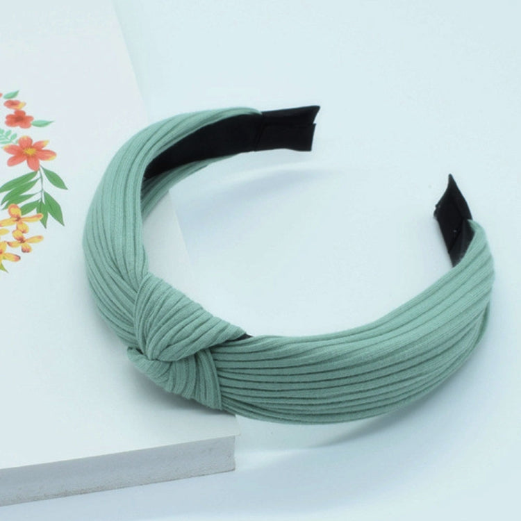 Soft Knotted Headband Hairband Lady Bow Hair Hoop Hair Accessories