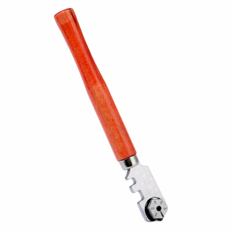 2 PCS Hand-held Multi-function Six-wheel Glass Cutter Tile Cutting Tool