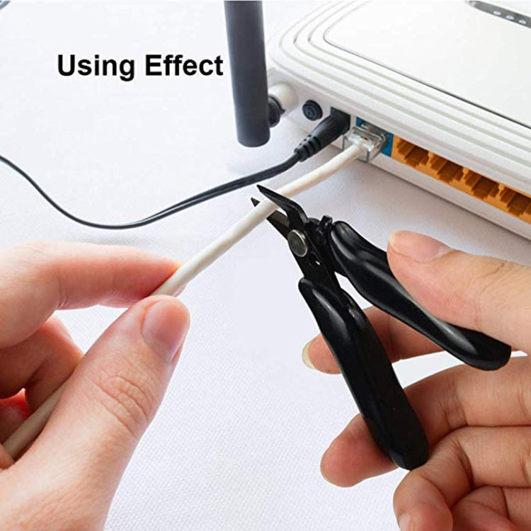 3.5 Inch Diagonal Pliers Mini Wire Cutter Small Soft Cutting Electronic Handle Pliers