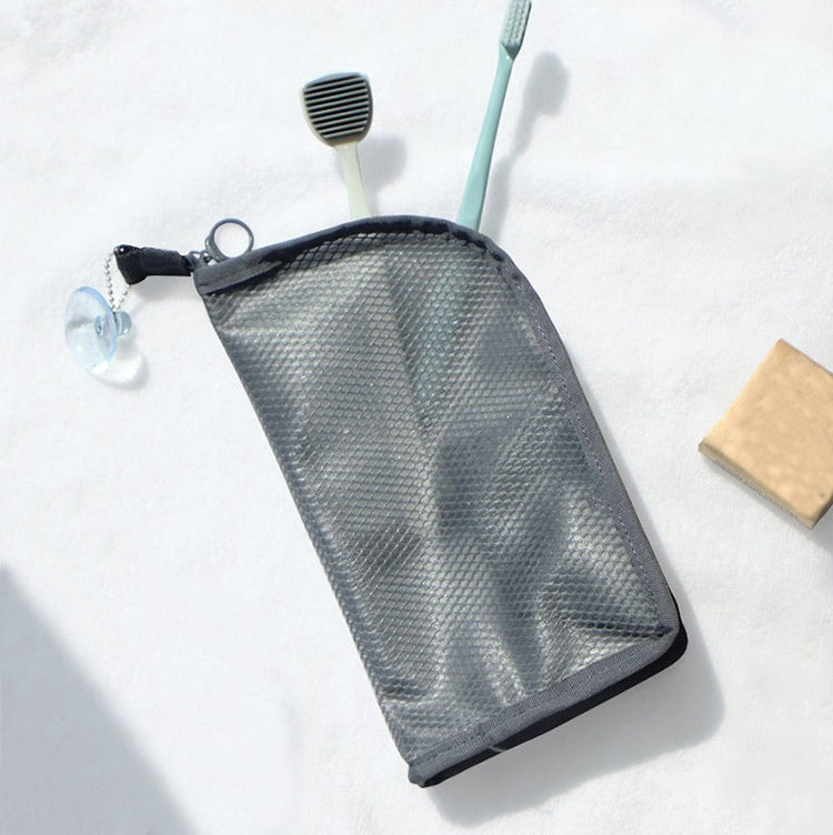 Travel Toiletries Storage Bag Cosmetic Brush Waterproof Handbag Random Colour