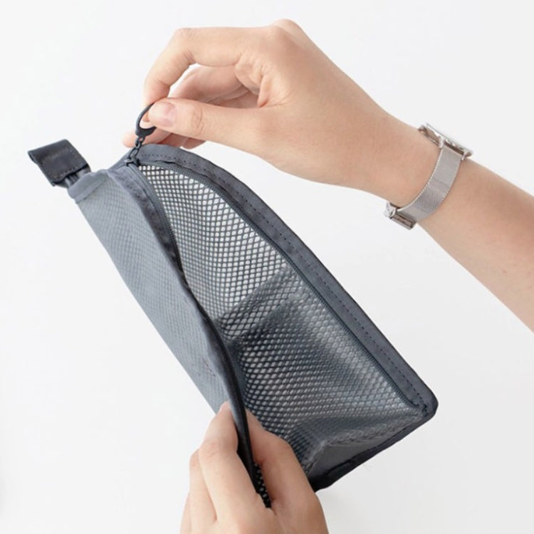 Travel Toiletries Storage Bag Cosmetic Brush Waterproof Handbag Random Colour