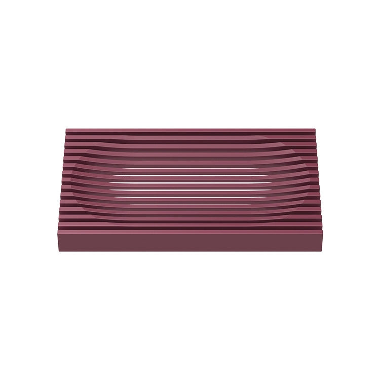 Personalized Soft Rubber Drop-resistant Soap Box Double-sided Bathroom Countertop Type Soap Mop