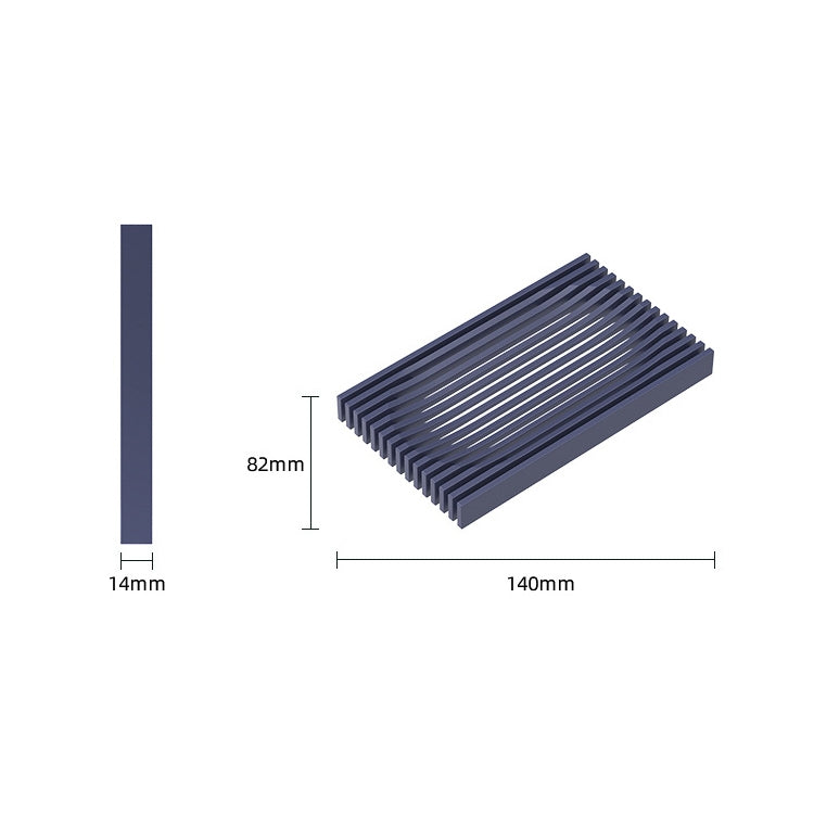 Personalized Soft Rubber Drop-resistant Soap Box Double-sided Bathroom Countertop Type Soap Mop