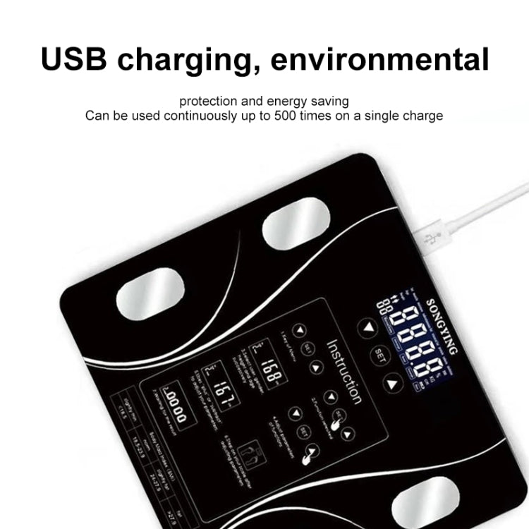 LCD Display Body Electronic Smart Weighing Scales Bathroom Scale Digital Human Weight Scales