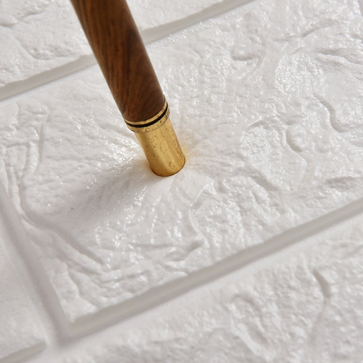 2 PCS Self Adhesive Waterproof TV Background Brick Wallpapers 3D Wall Sticker Living Room Wallpaper Mural Bedroom Decorative Stickers