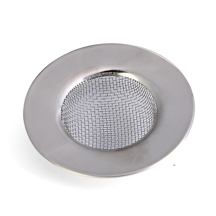 2 PCS Stainless Steel Bathtub Hair Catcher Stopper Shower Drain Hole Filter Metal Sink Strainer