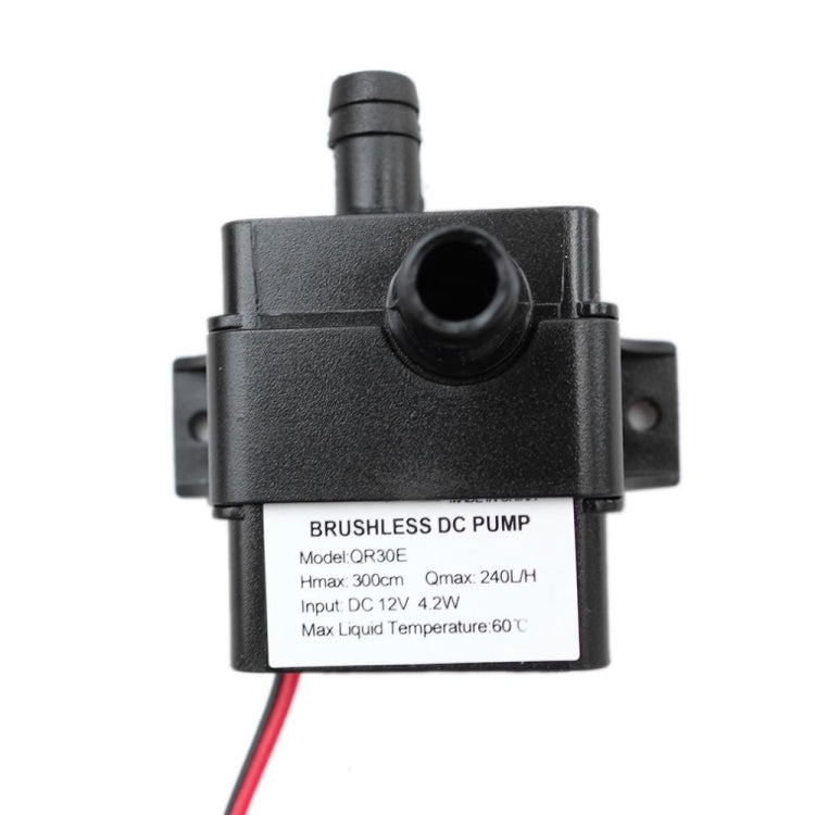 240L/H Ultra-quiet Flow Rate Waterproof Brushless Pump Mini Submersible Water Pump