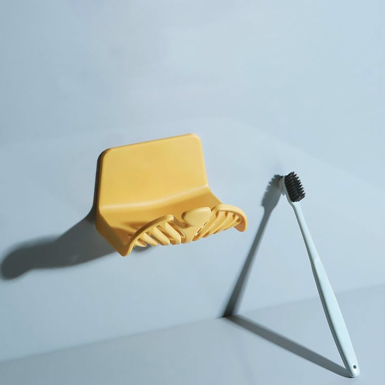 Household Wall-mounted Soap Dish Toilet Soap Simple Water Filter Rack