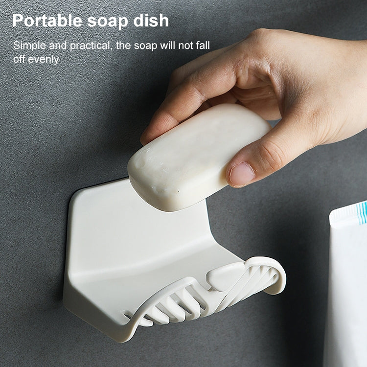 Household Wall-mounted Soap Dish Toilet Soap Simple Water Filter Rack