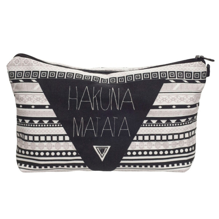 Printing Makeup Bags With Multicolor Pattern Cute Cosmetics Pouchs For Travel Ladies Pouch Women Cosmetic Bag