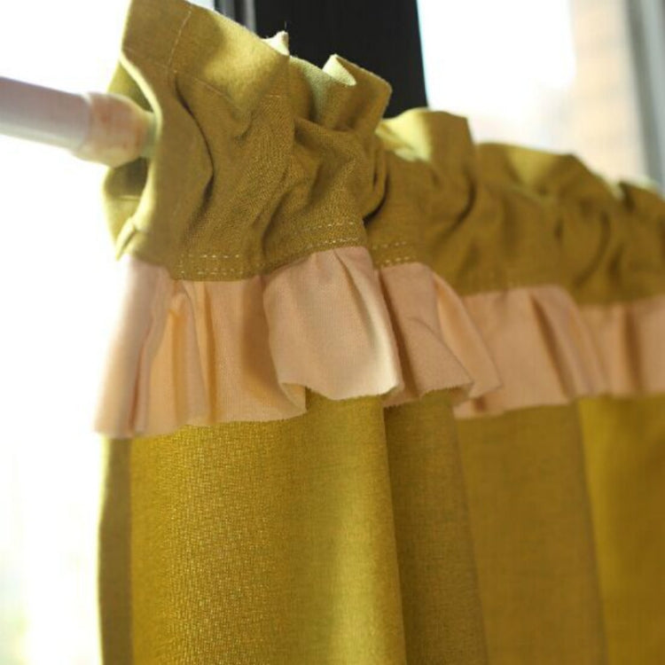 Short Fringed Half Curtain