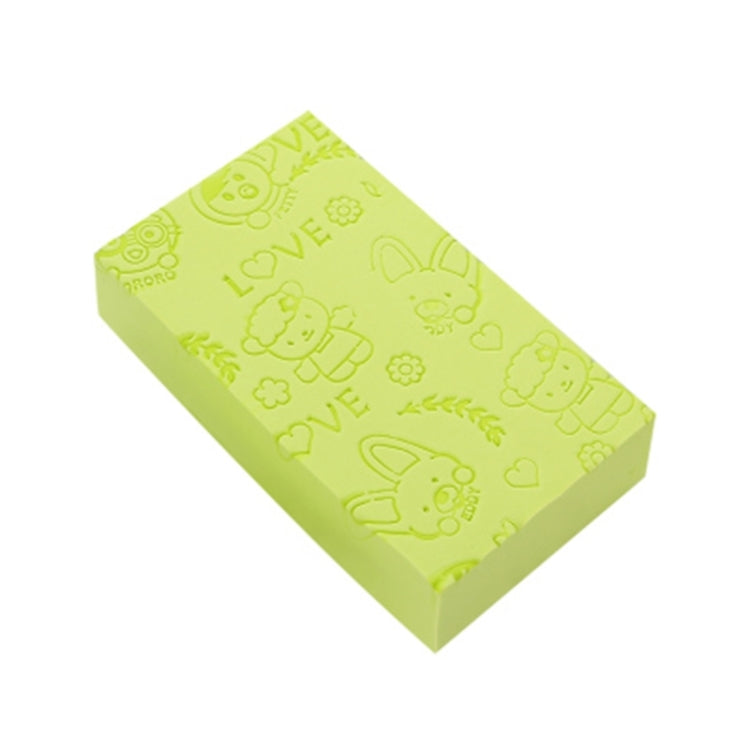Baby Shower Spa Bath Square Sponge Body Cleaning Scrub