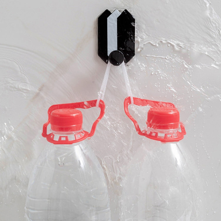 Wrought Iron Geometric Hook Kitchen and Bathroom Creative Sticky Hook