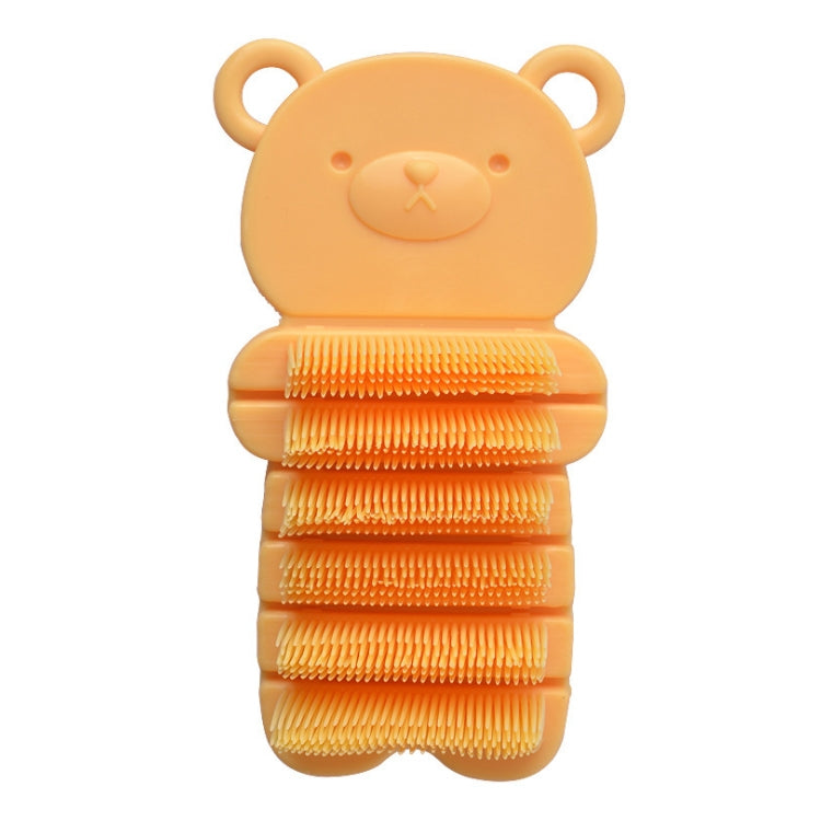 Creative Household Hand Washing Brush Massage Brush Nail Brush Household Cleaning Daily Necessities, Random Color Deilvery