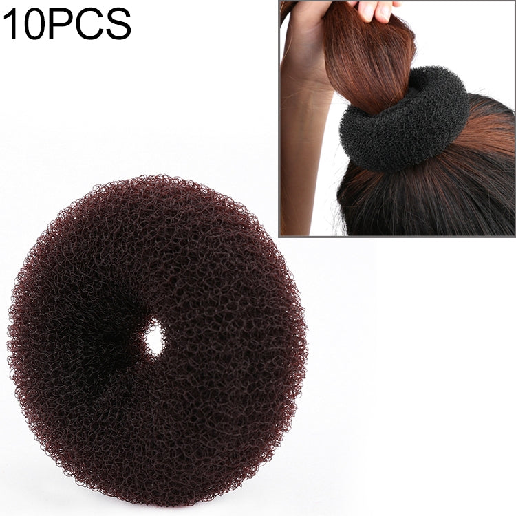 3 PCS Elegant Women Ladies Donut Hair Ring