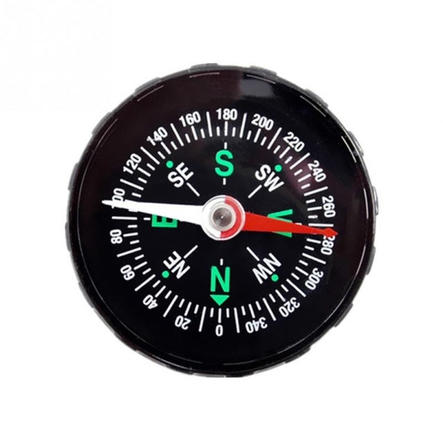 10 PCS Portable Mini Precise Compass Practical Guider for Camping Hiking North Navigation Survival Button Design Compass