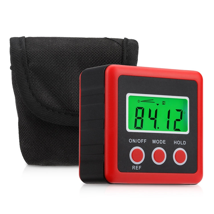 3 Button Mini Precision Magnetic Digital Tilt Box / Tilt Meter / Inclinometer