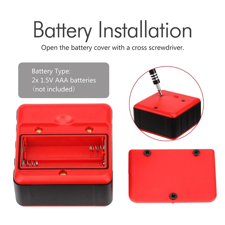 3 Button Mini Precision Magnetic Digital Tilt Box / Tilt Meter / Inclinometer