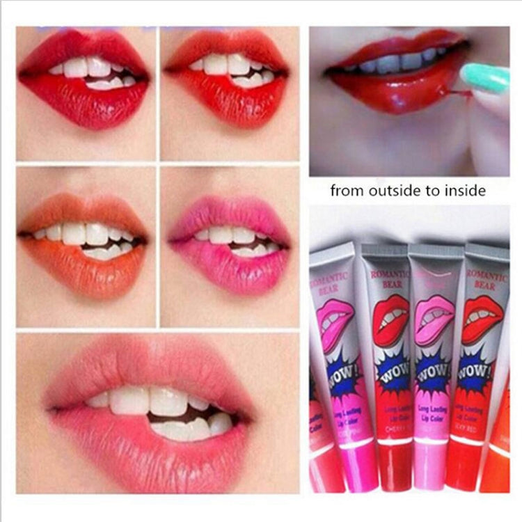 2 PCS Easy Peel Off  Long Lasting Lip Gloss Waterproof Matte  Lipstick Women Cosmetic
