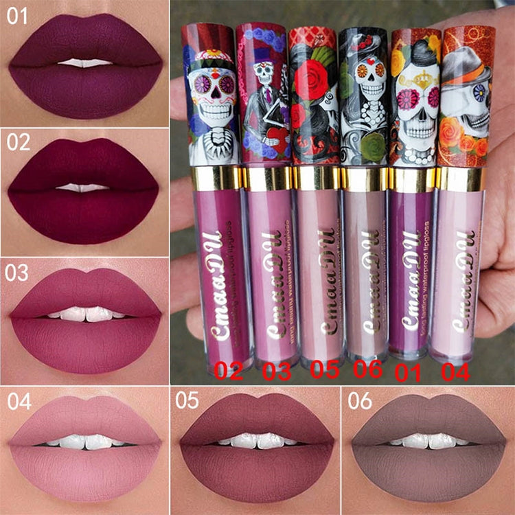 Makeup Matte Liquid Lipstick Waterproof Long Lasting Sexy Glitter Style Lip Gloss Cosmetics