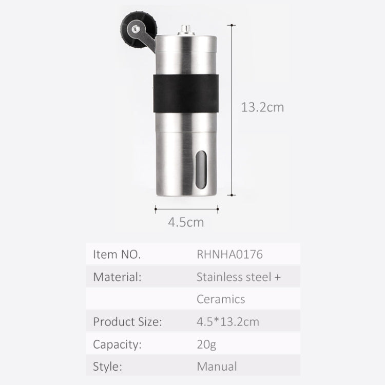 Mini Manual Stainless Steel Coffee Grinder