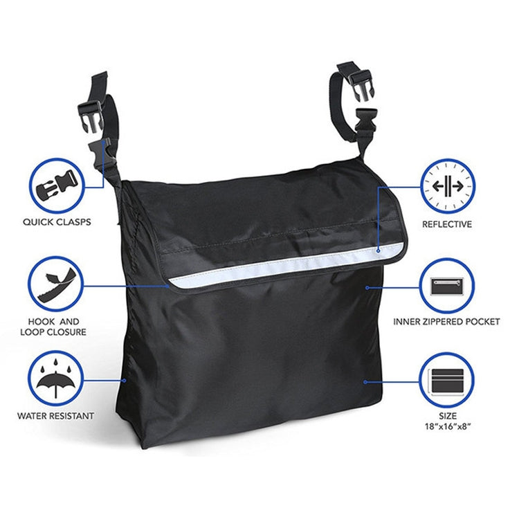 Storage Bag for Wheelchairs Disabled Car Storage Hanging Bag