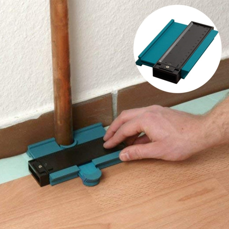 120mm Plastic Universal Pipe Wood Ducts Profile Marking Tool Duplicator Tooth Contour Copy Vacuum Packaging