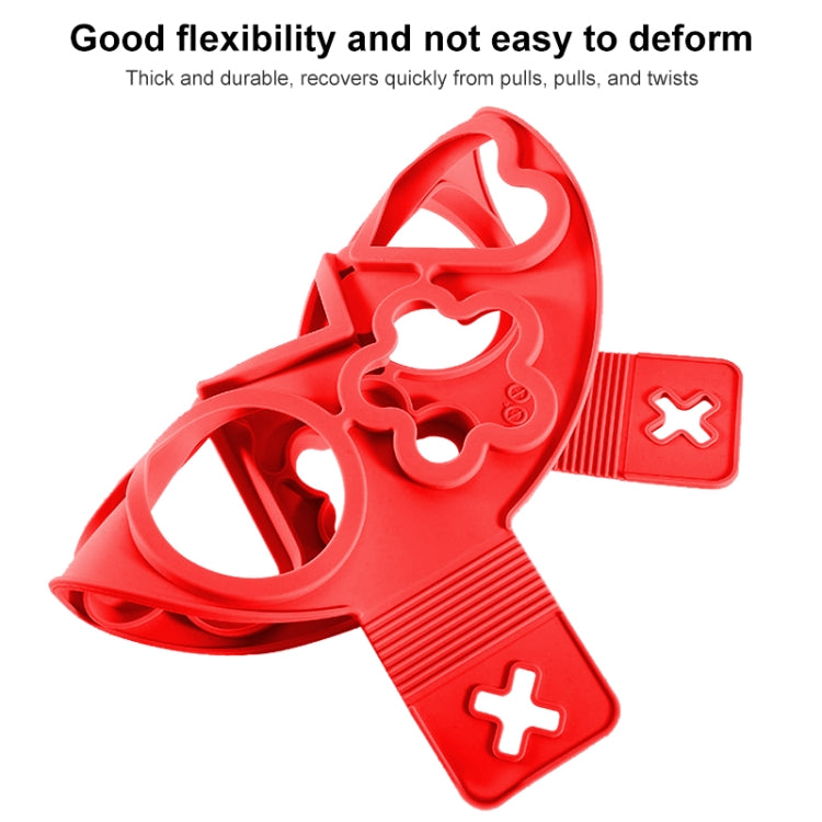 Anpro Nonstick Cooking Tool Egg Ring Maker Egg Silicone Mold Pancake Cheese Egg Cooker Pan Flip Kitchen Baking Accessories