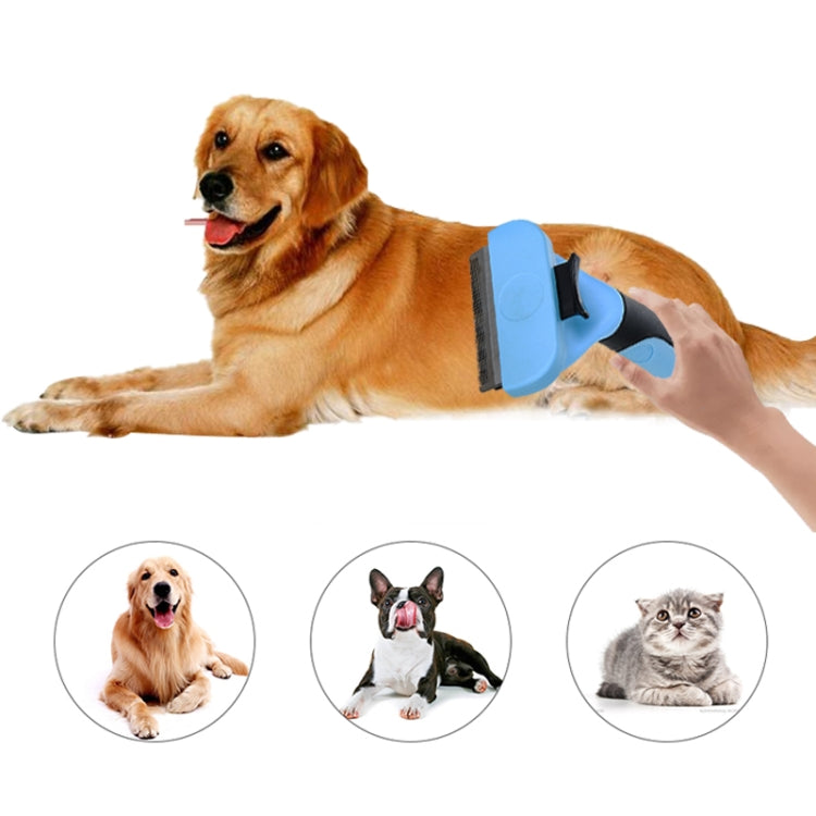 Pet Comb Stainless Steel Double-Sided Open Knot Clean Beauty Hair Removal Comb