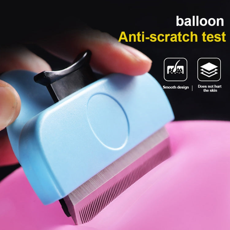 Pet Comb Stainless Steel Double-Sided Open Knot Clean Beauty Hair Removal Comb