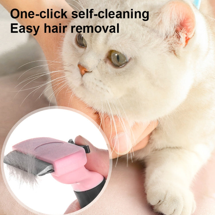 Pet Comb Stainless Steel Double-Sided Open Knot Clean Beauty Hair Removal Comb