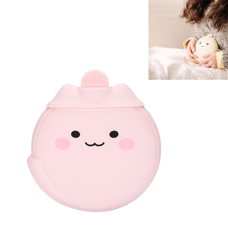Cartoon Silicone Mini Warm Belly Warm Palace Water Injection Explosion-Proof Warm Water Bag