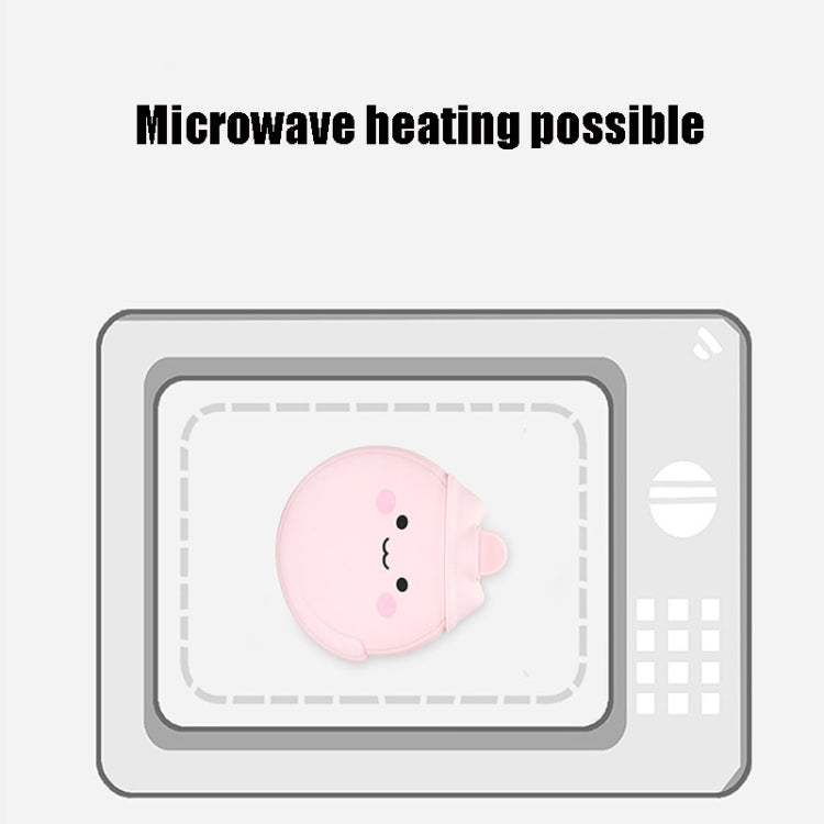Cartoon Silicone Mini Warm Belly Warm Palace Water Injection Explosion-Proof Warm Water Bag