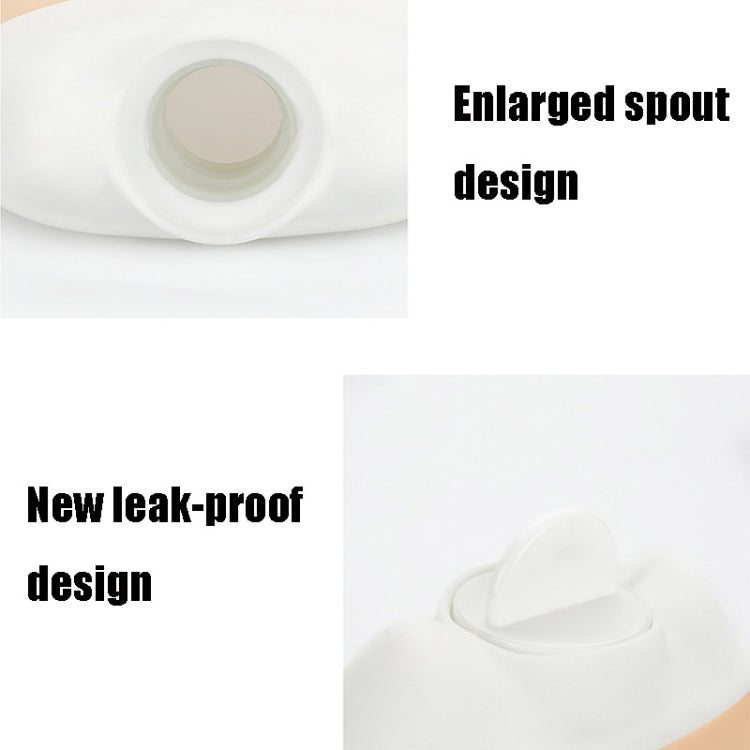 Cartoon Silicone Mini Warm Belly Warm Palace Water Injection Explosion-Proof Warm Water Bag