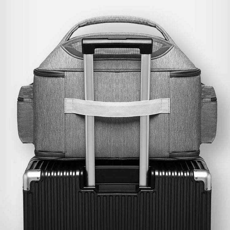 Portable Pet Bag for Outing Cats and Dogs Collapsible Pet Shoulder Bag Pet Backpack