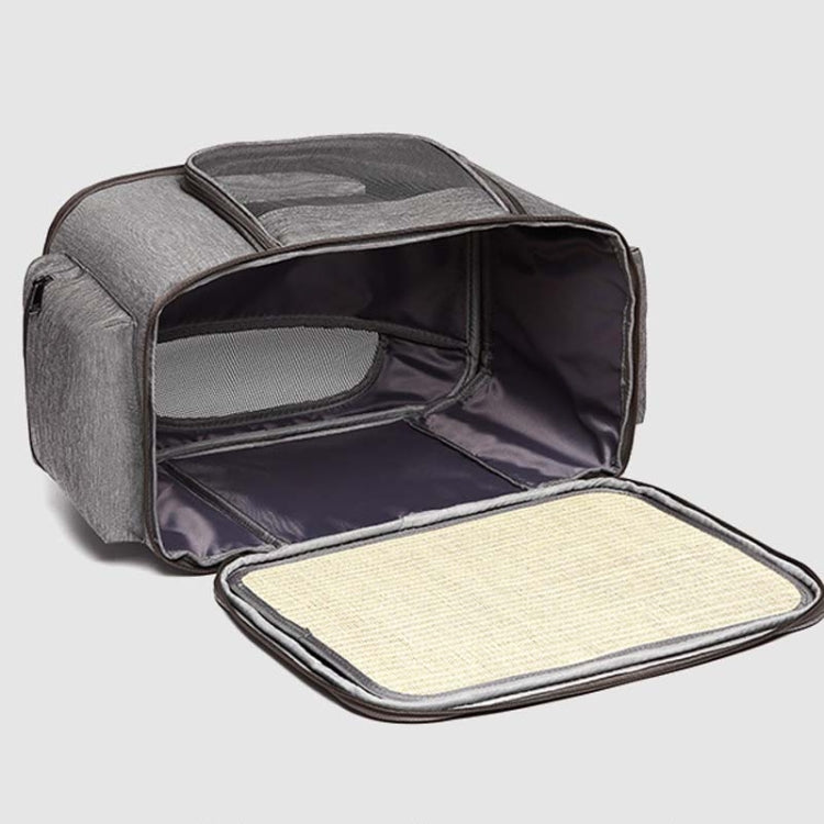 Portable Pet Bag for Outing Cats and Dogs Collapsible Pet Shoulder Bag Pet Backpack