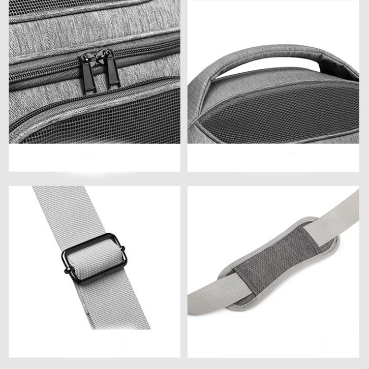 Portable Pet Bag for Outing Cats and Dogs Collapsible Pet Shoulder Bag Pet Backpack