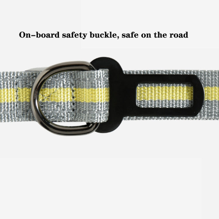 Dog Outdoor Anti-Scourge Traction Rope Nylon Reflective Elastic Stretch Dog Walking Rope