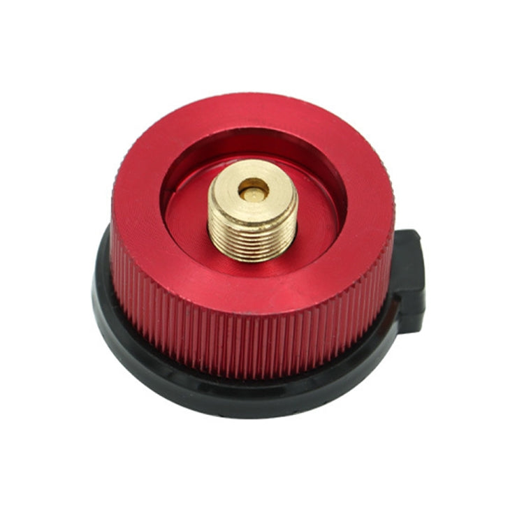 2 PCS Outdoor Camping Hiking Stove Burner Adaptor Split Type Furnace Converter Connector Auto-off Gas Cartridge Tank Cylinder Adapter