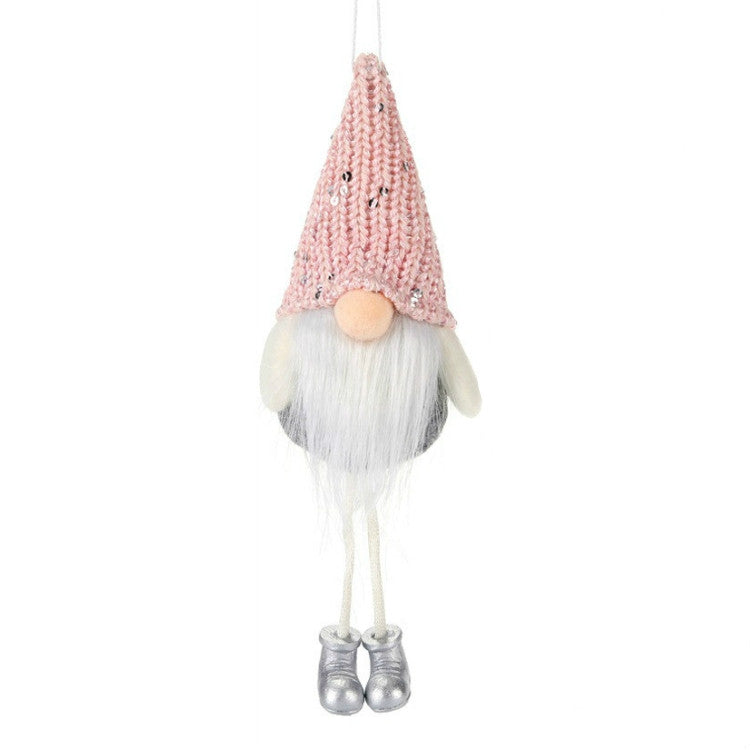 Christmas Celebration Decorations Sequins Faceless Doll Hanging Pendant