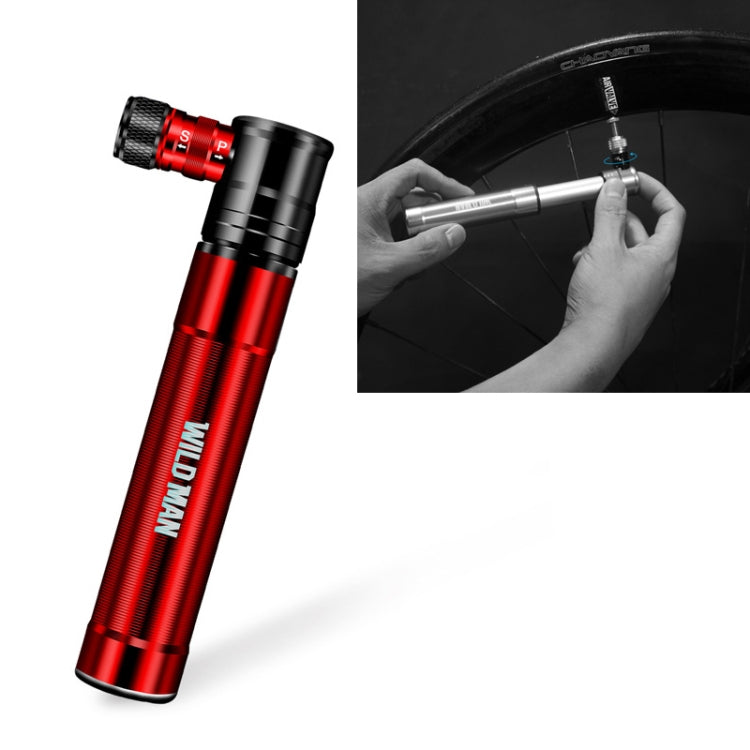 WILD MAN Mountain Road Bike Portable Bicycle Pump Us And French Mouth Universal Pump Mini Basketball Football Pump