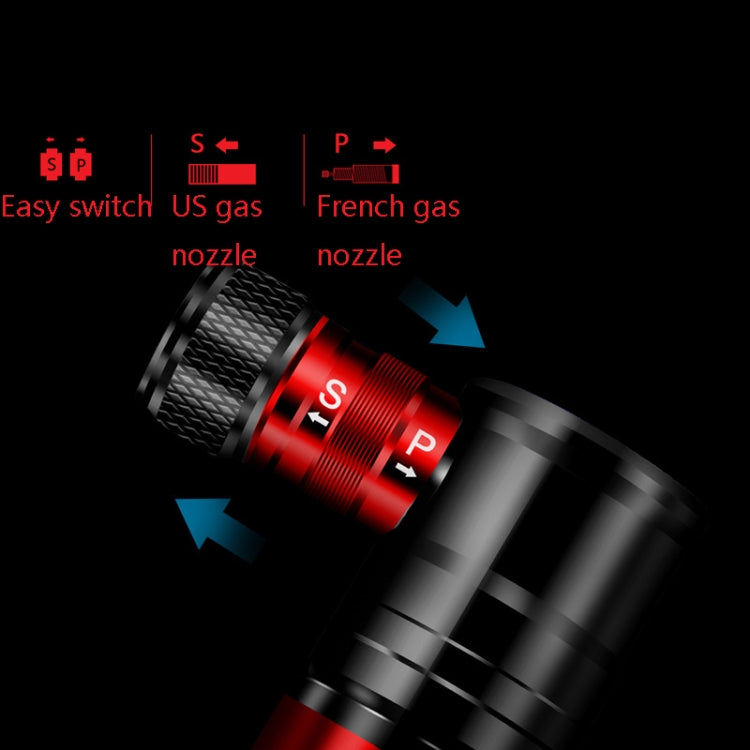 WILD MAN Mountain Road Bike Portable Bicycle Pump Us And French Mouth Universal Pump Mini Basketball Football Pump