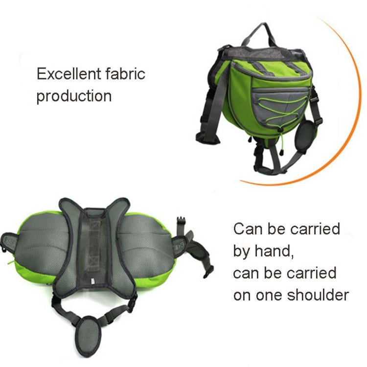 Self-Portable Backpack For Dogs Out Of The Backpack Breathable Mesh Pet Bag