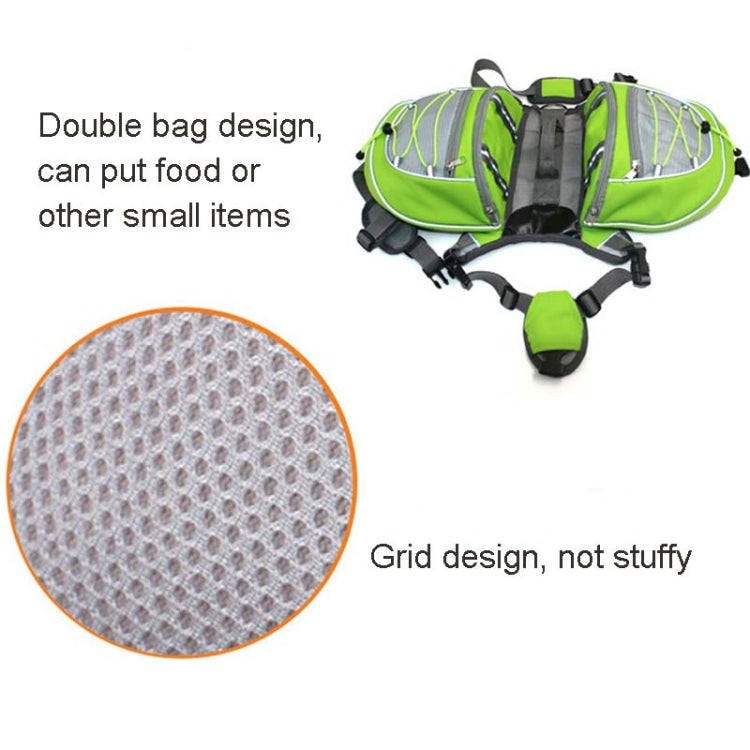 Self-Portable Backpack For Dogs Out Of The Backpack Breathable Mesh Pet Bag