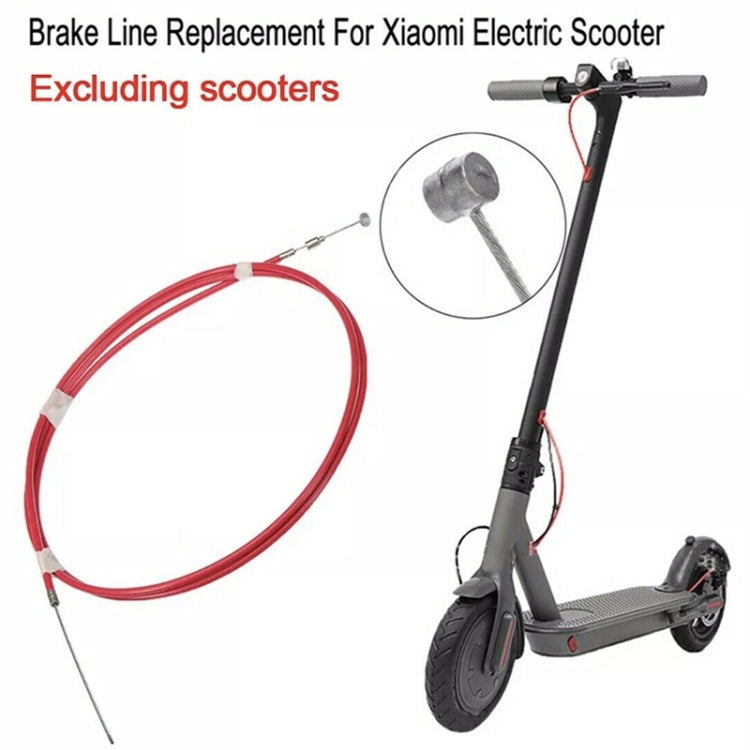 2 PCS For Xiaomi Mijia M365 Electric Scooter Rear Disc Brake Cable Brake Pipeline