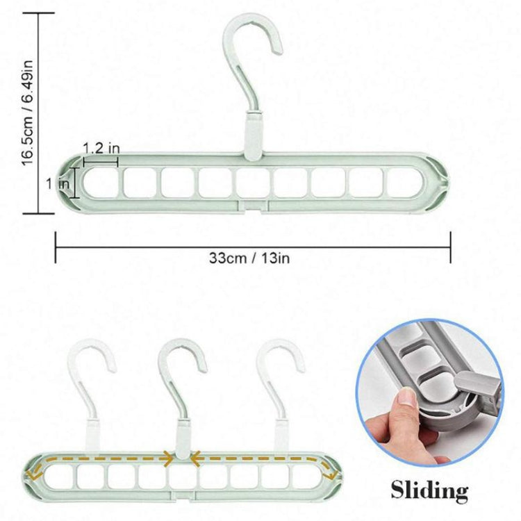 Home Storage Organization Clothes Hanger Drying Rack Plastic Scarf Clothes Hangers