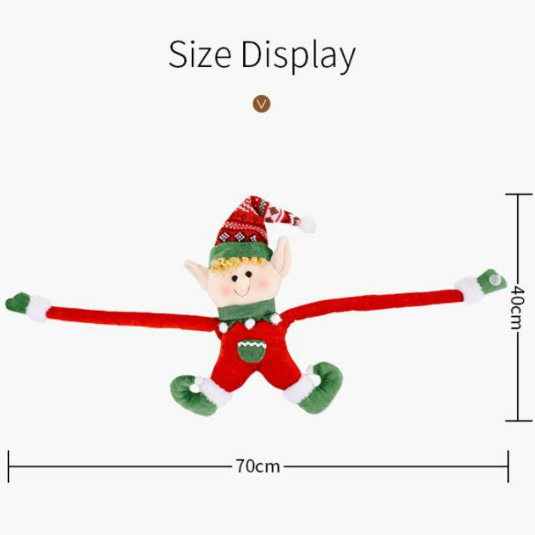 Christmas Decoration Fairy Curtain Buckle Door Hanging